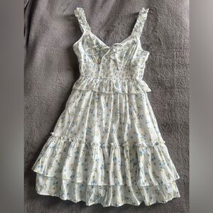 altard state floral mini dress